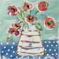 GA Blooms & Polka Dot Pillow
