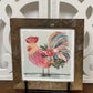 Rooster Framed Art
