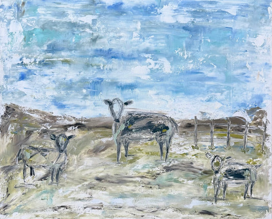 GA Blue Sky Pasture Pillow