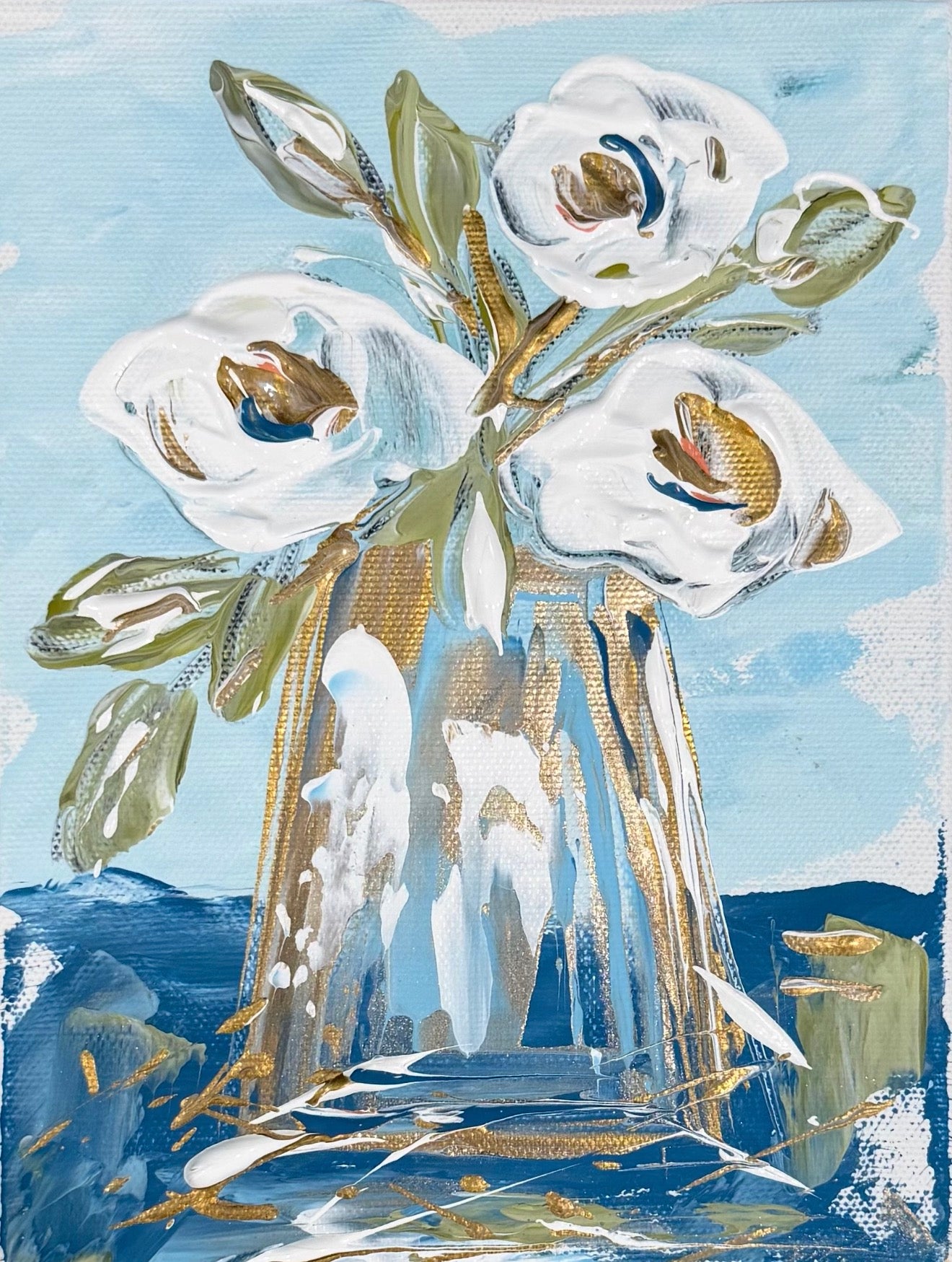 GA Coastal Bloom Pillow