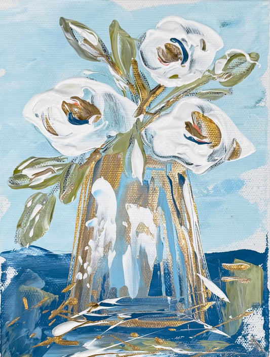 GA Coastal Bloom Pillow