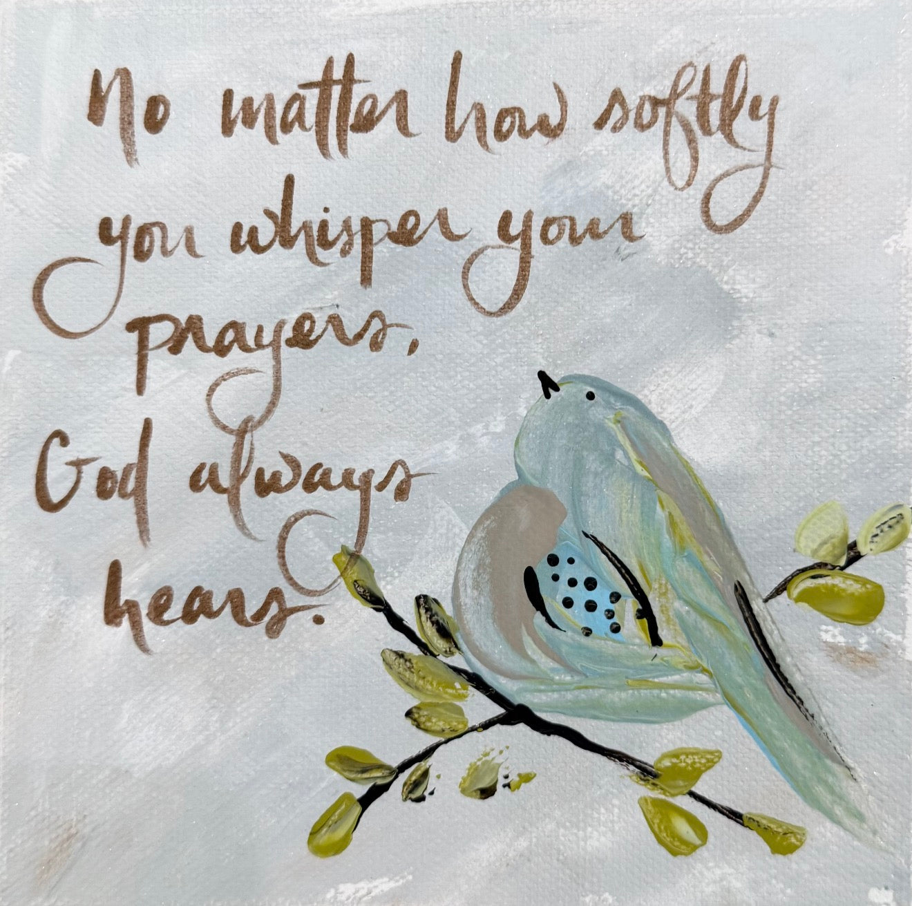 GA No Matter Bird Pillow