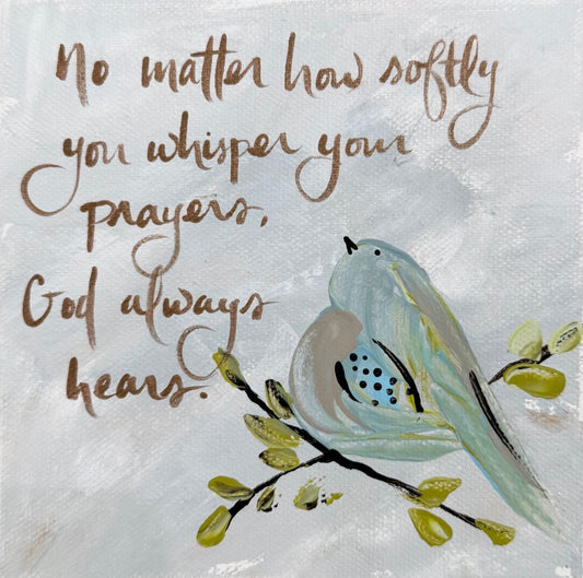 GA No Matter Bird Tea Towel