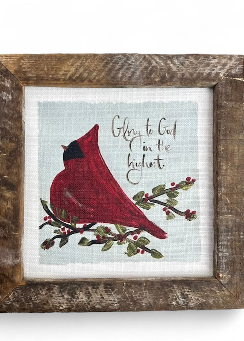 Glory To God Framed Art