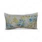 Faithful Blue Floral Lumbar Pillow