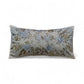 Blue & White Floral Lumbar Pillow