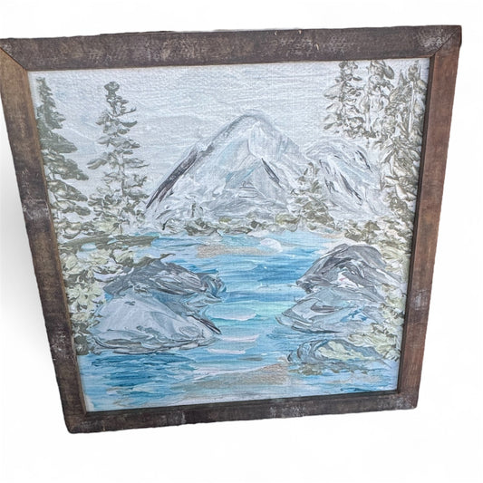 Mountains Framed Art