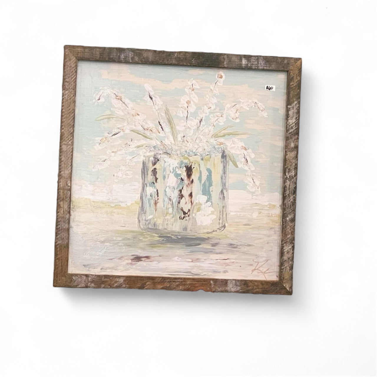 Pure Grace Floral Framed Art