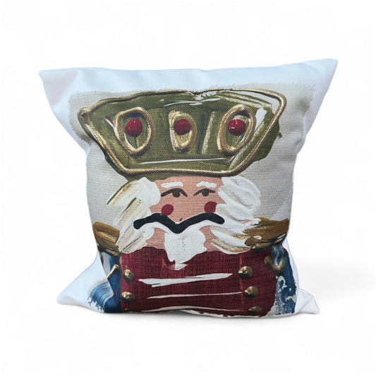 Green Hat Nutcracker Pillow