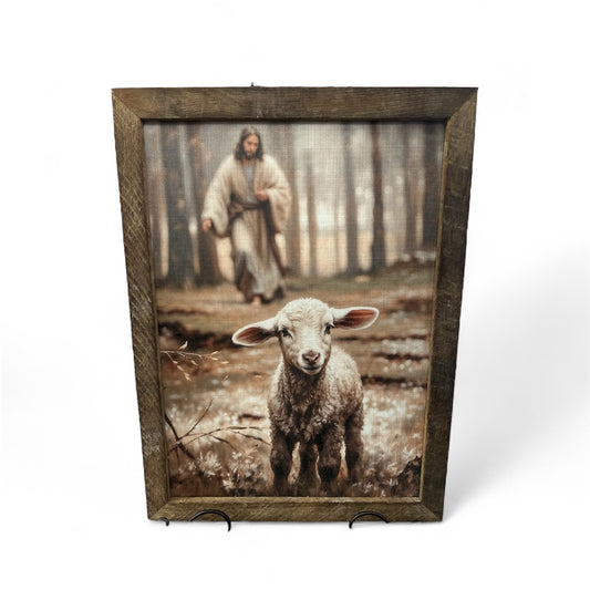 Lost Sheep Framed Art