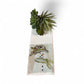 GA Green Snowman Tea Towel