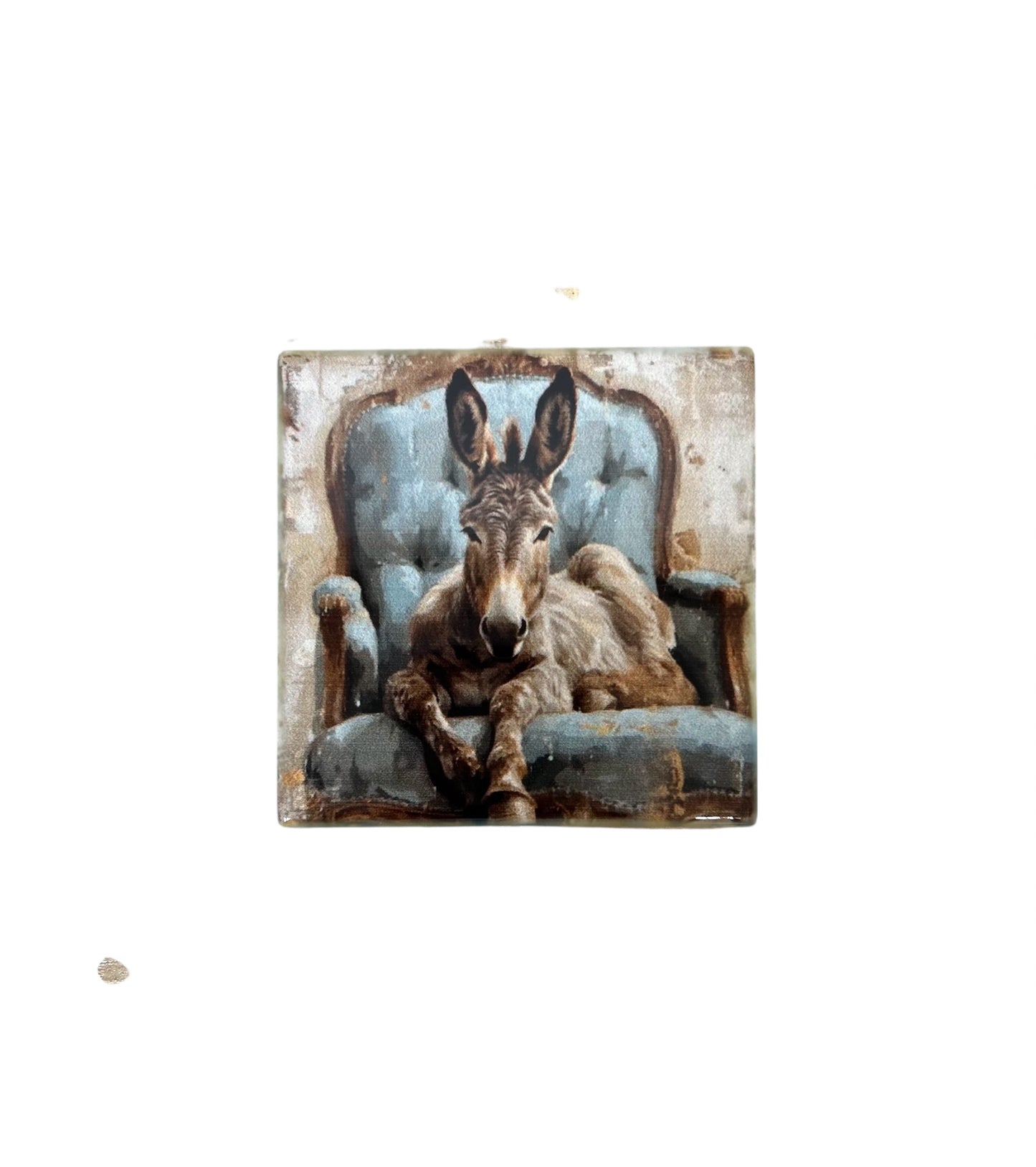Donkey Blue Chair Coaster