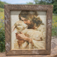 Jesus and the Lamb Framed Art