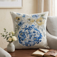 GA Antique Blue Bloom Pillow