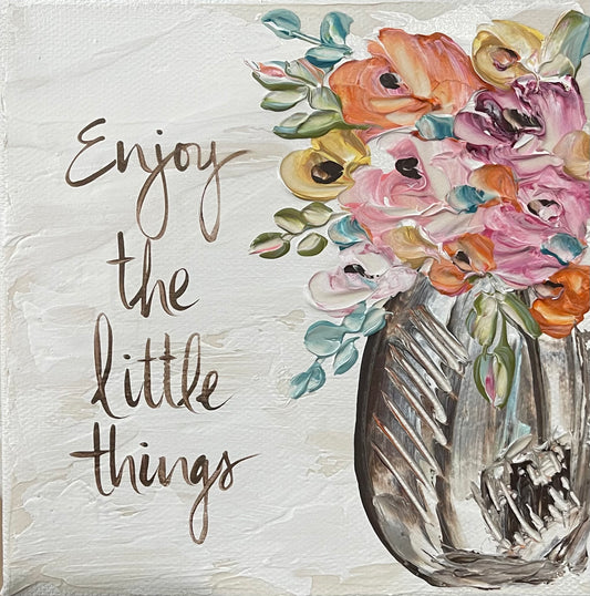 GA Enjoy the Little Tea Towel