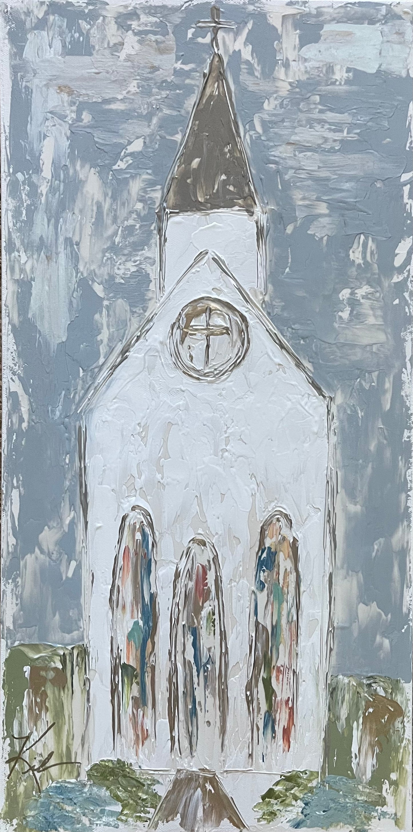 GA Memphis Church Pillow