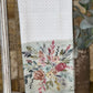 Bright Colorful Flowers Tea Towel