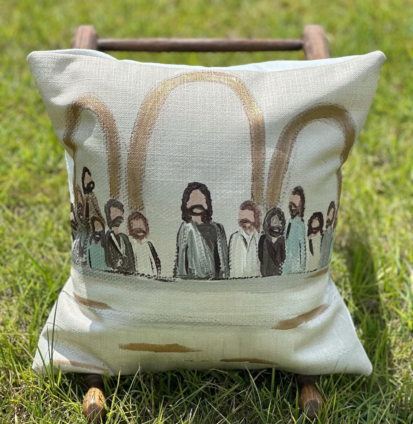 Ga Last Supper Pillow