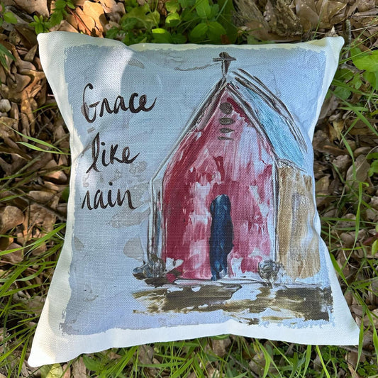 Grace Like Rain Pillow