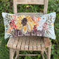 Fall Sunflower Vase Lumbar Pillow