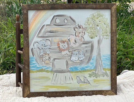 Noah’s Ark Framed Art