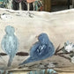 Blue Bird Trio Pillow