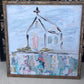 Pastel Church Framed Art