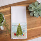 Summer Christmas Tea Towel
