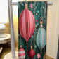 Ornaments with Emerald Background Tea Towel