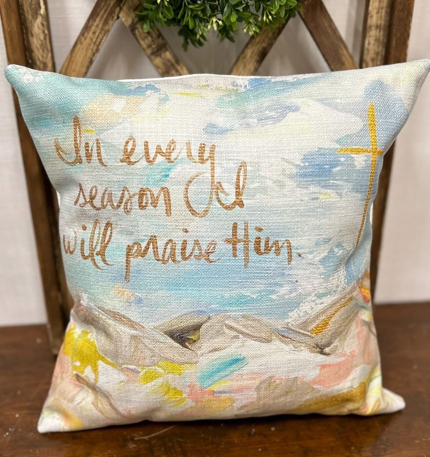 In Every Season Pillow