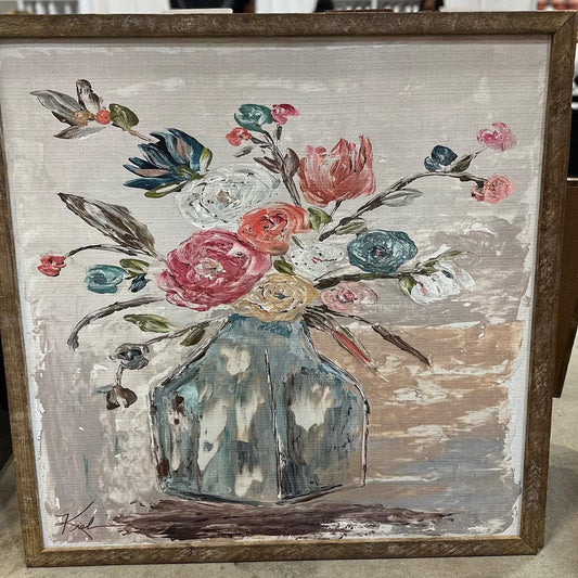 Beautiful flowers Framed Art