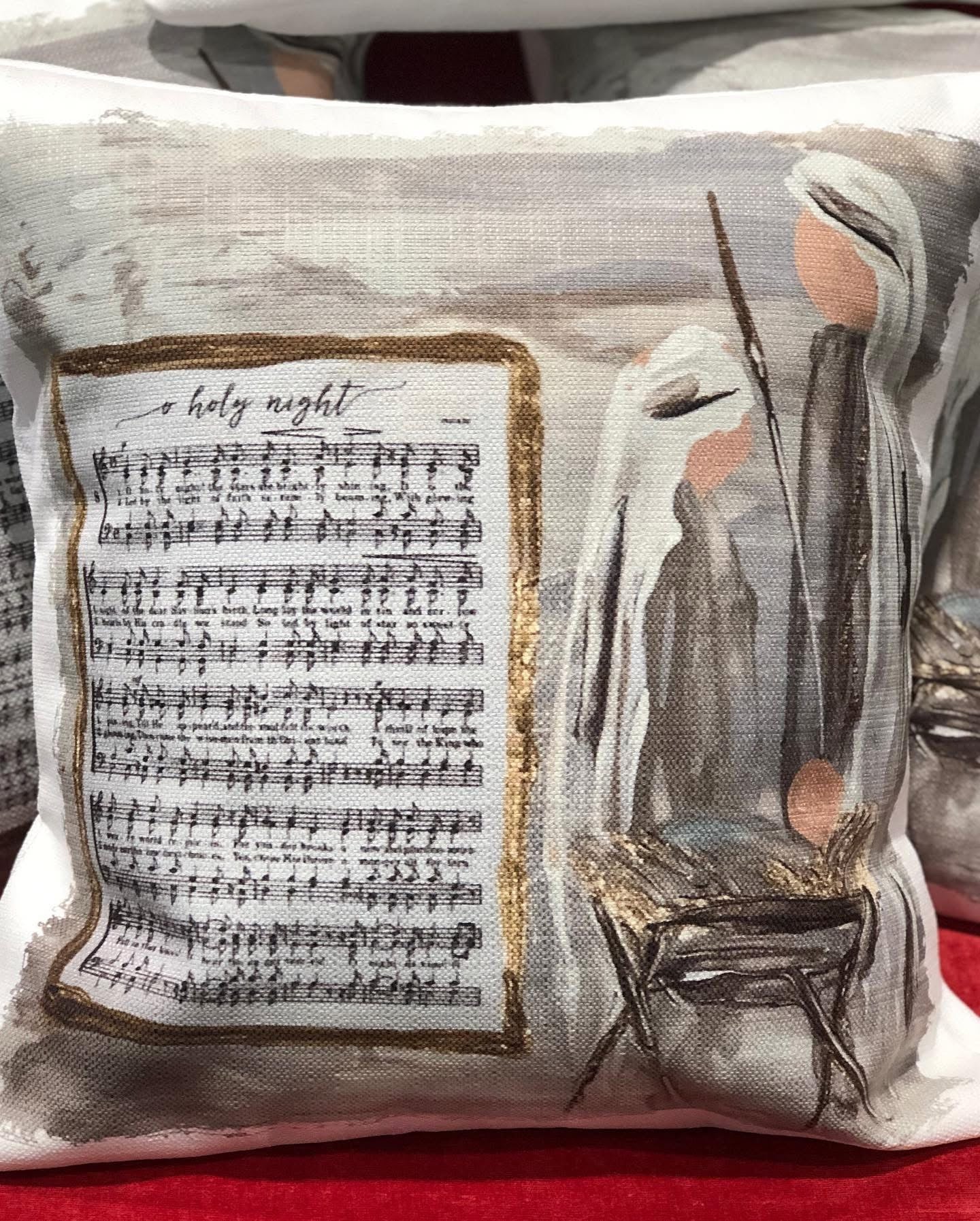 O Holy Night Pillow
