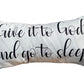Give It To God Lumbar Pillow
