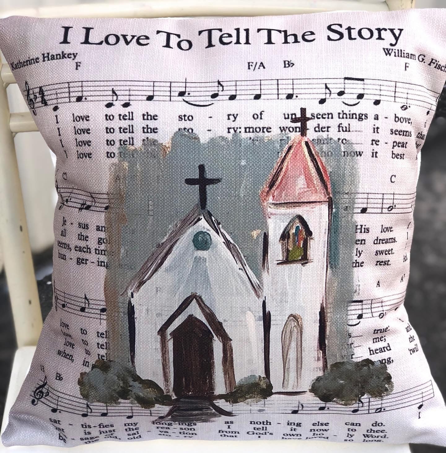 I Love To Tell Pillow