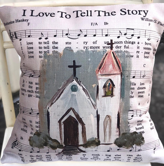 I Love To Tell Pillow