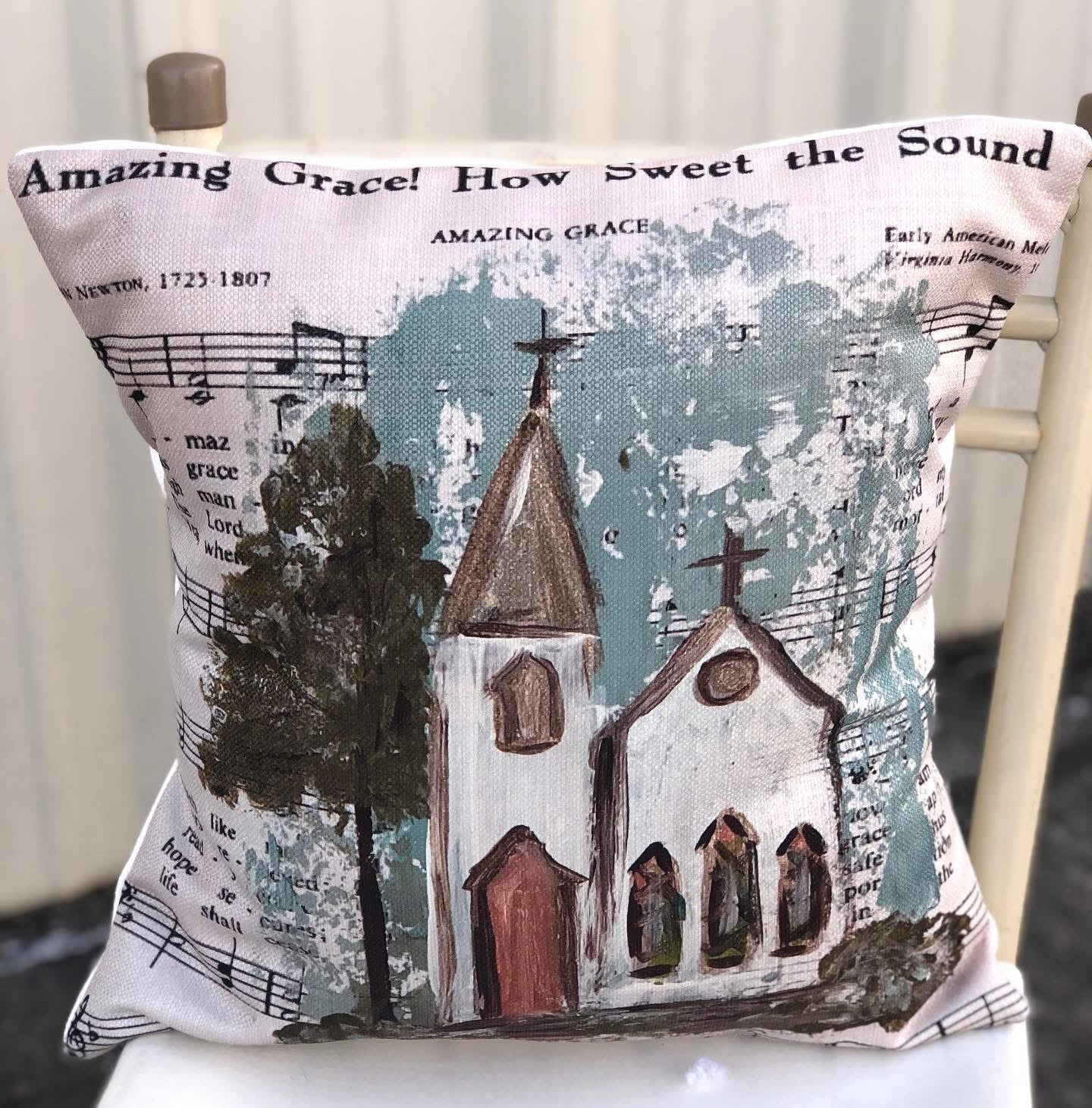 Amazing Grace 101 Pillow