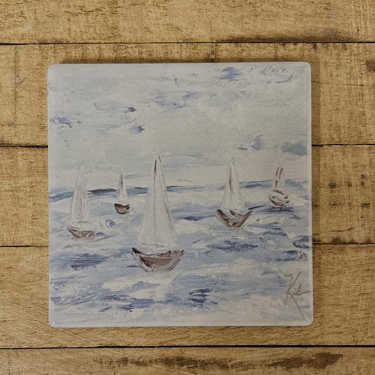 Sail Boat Coaster