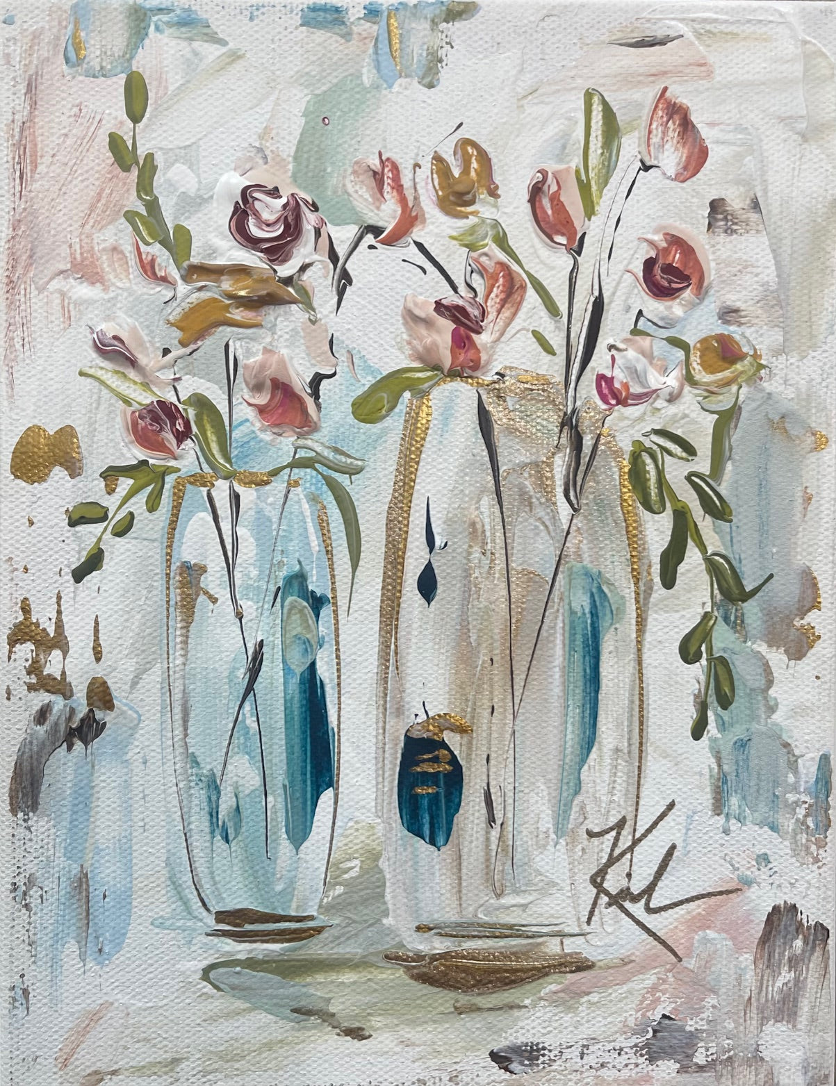 GA Pam's Vase Pillow