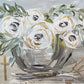 GA Sage & White Flowers Towel