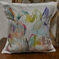 Colorful Bunnies Pillow