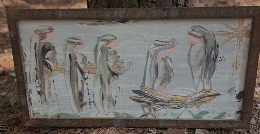 Original Nativity Framed Art