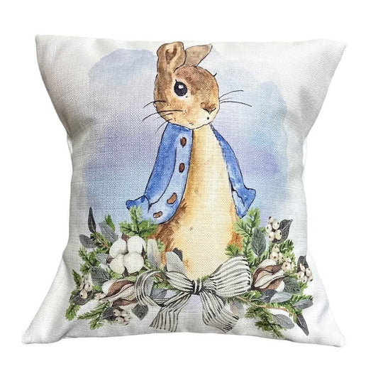 Peter Cottontail Pillow