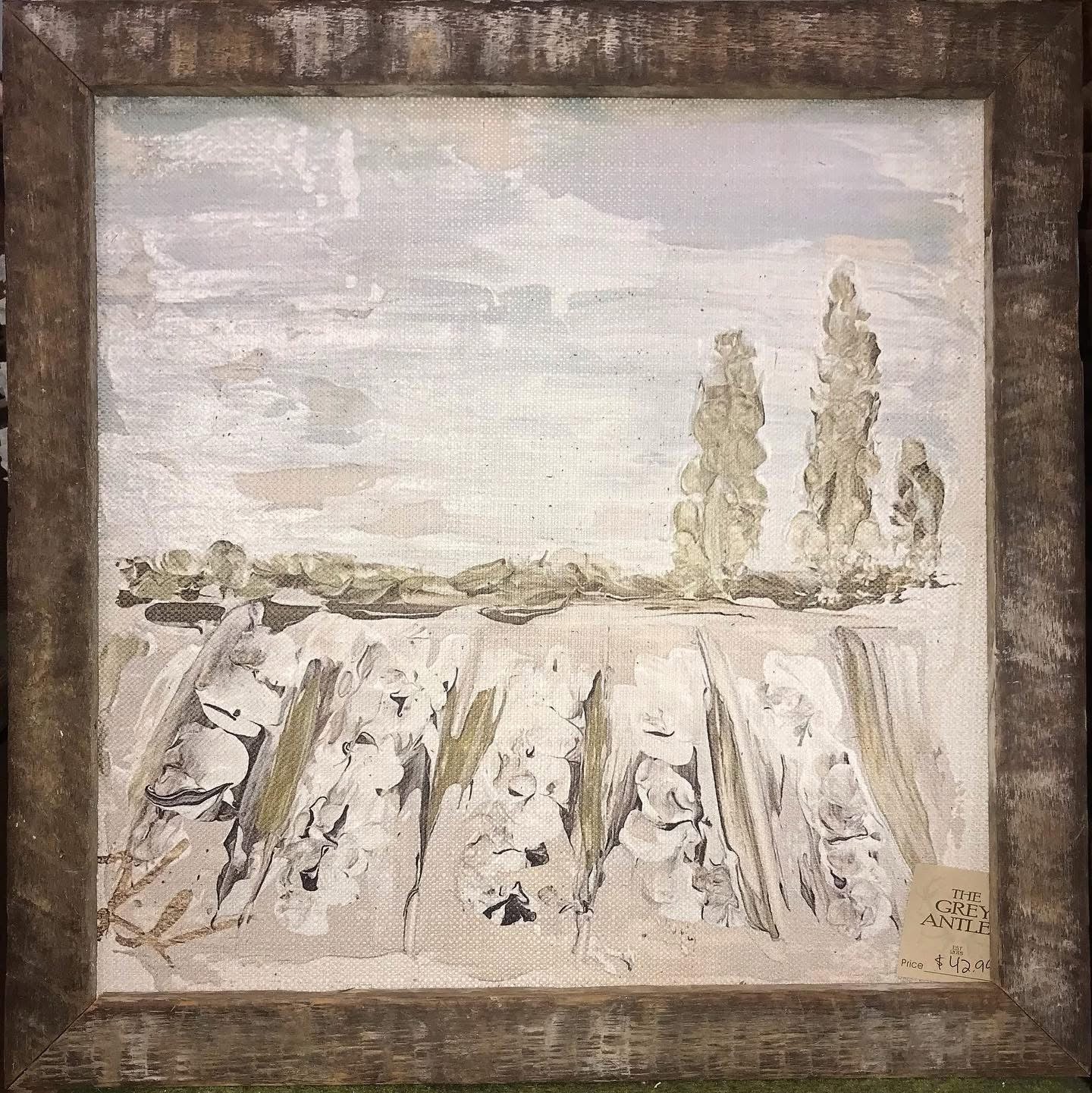 Cotton Farm Framed Art