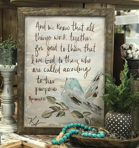 And We Know Framed Art