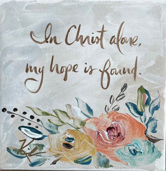 GA In Christ Alone Towel