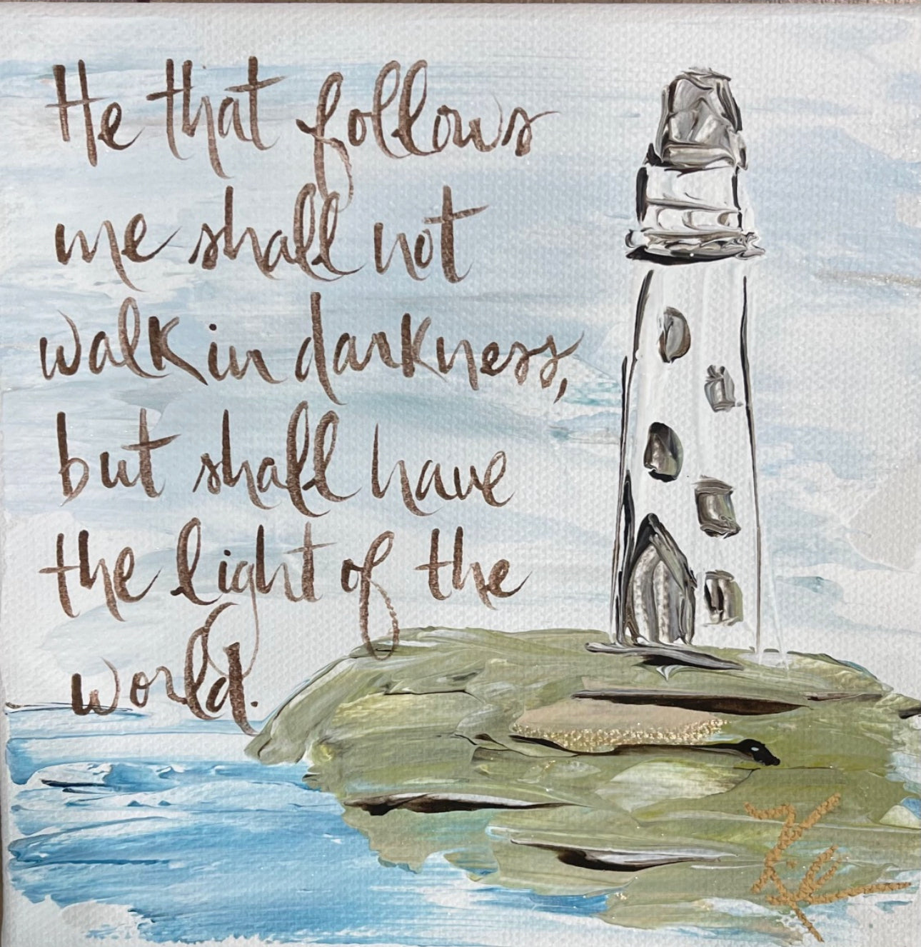 GA Lighthouse Tea Towel