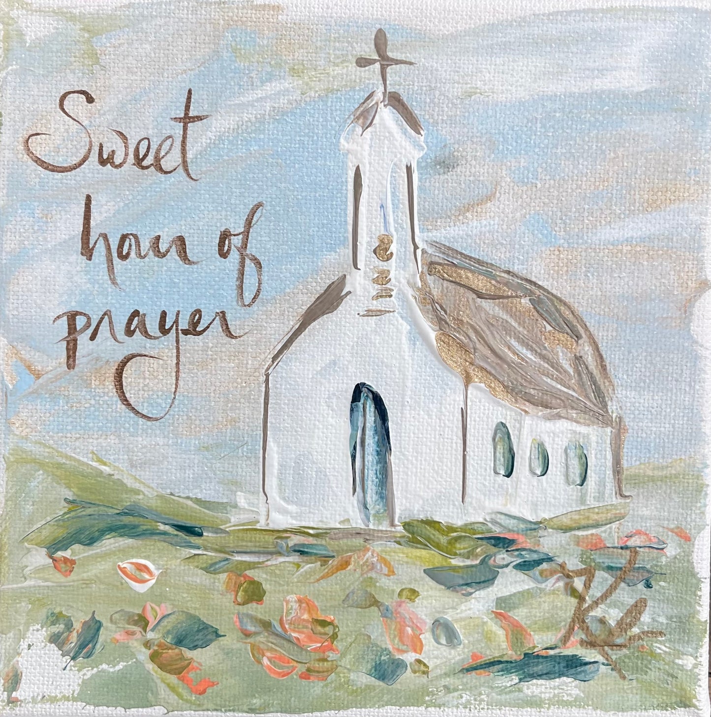 GA Sweet Hour Church Framed Art