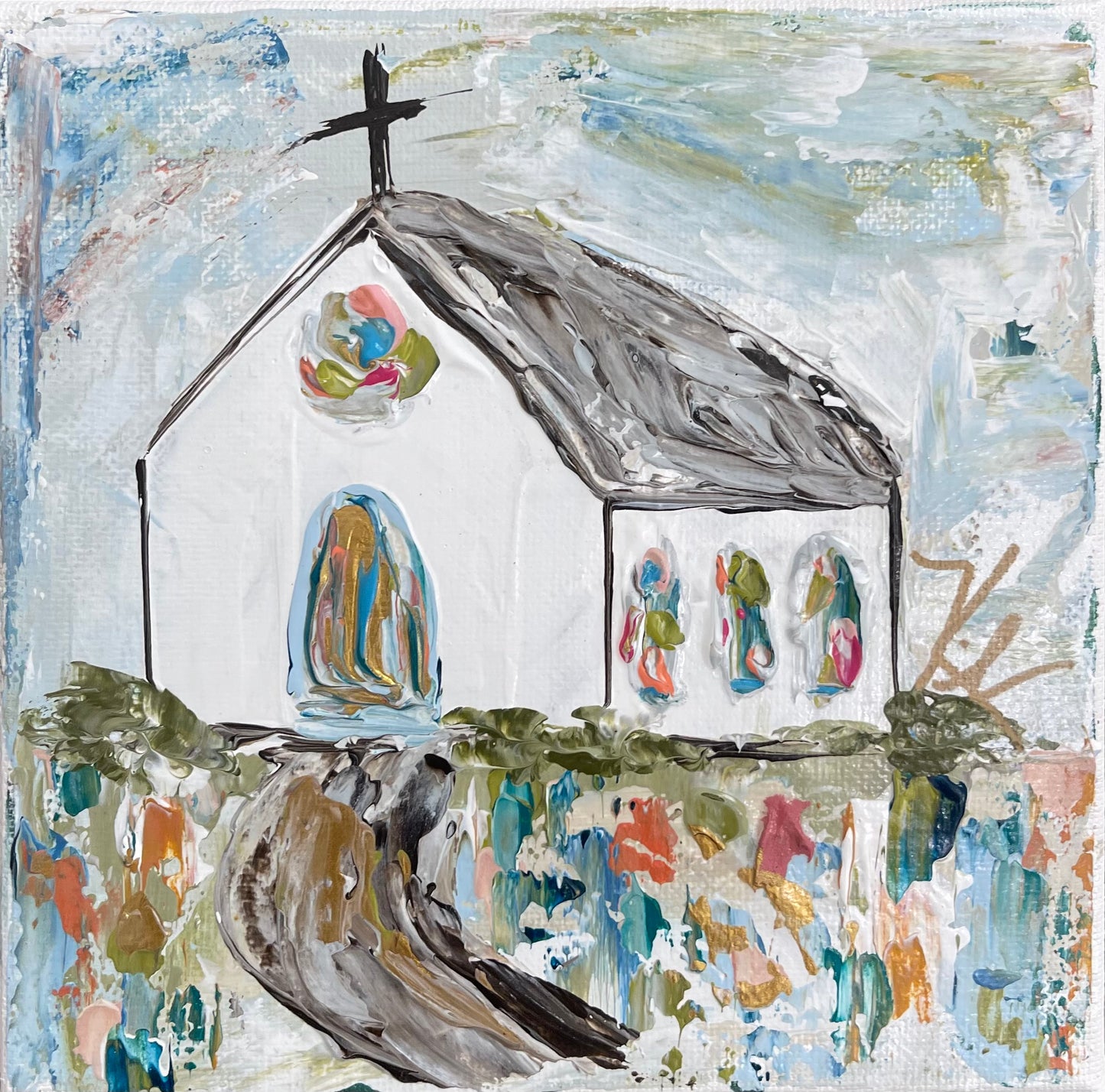 GA Hattiesburg Church Framed Art