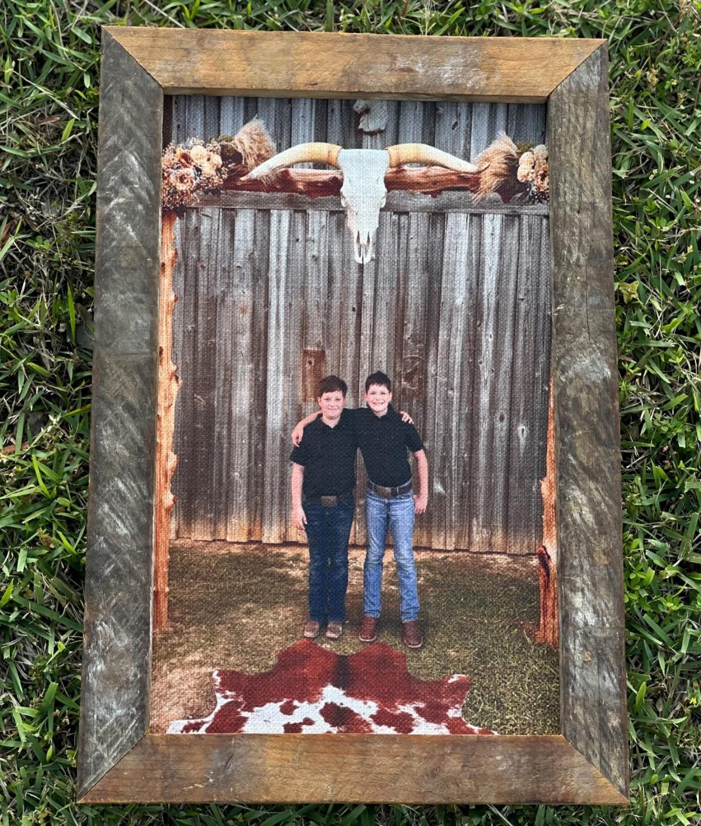 Custom Photo Framed Art