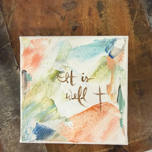 It is Well 4x4 Block